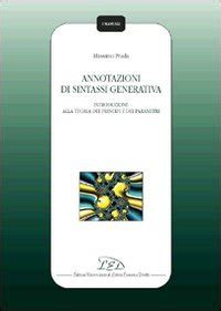 Annotazioni di sintassi generativa. Introduzione alla teoria dei